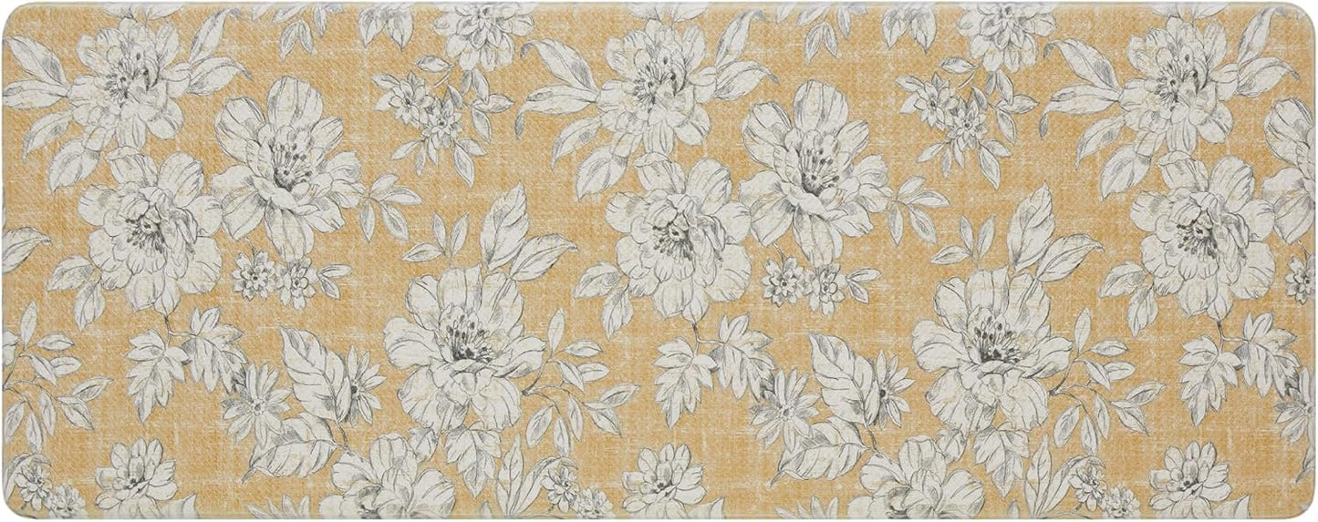 Laura Ashley Anti-Fatigue Kitchen Mat for Comfort and Style