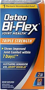 Osteo Bi-Flex Triple Strength Joint Health Supplement for Comfort