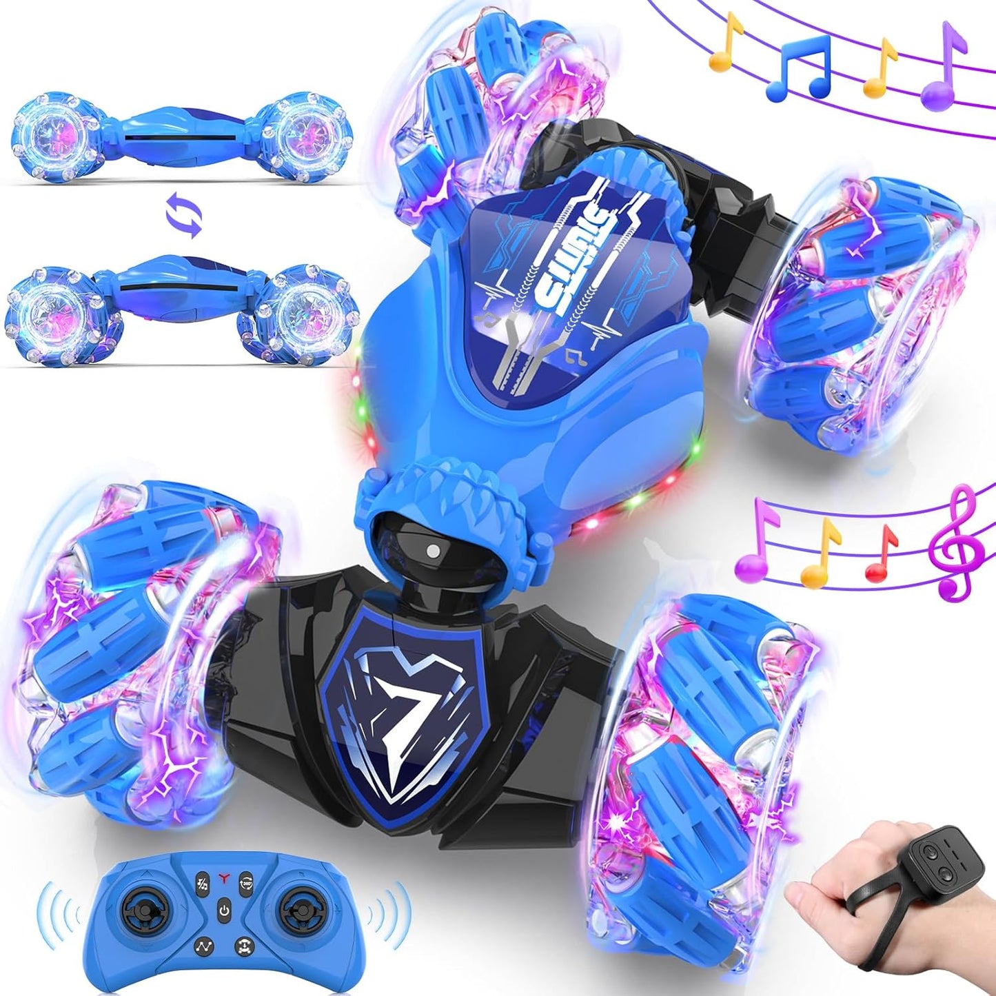 360 Drift RC Stunt Car - Hand Controlled Fun! - TinyFunz