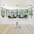 180 in Extra Wide Retractable Baby Gate - Extra Wide Safety Barrier