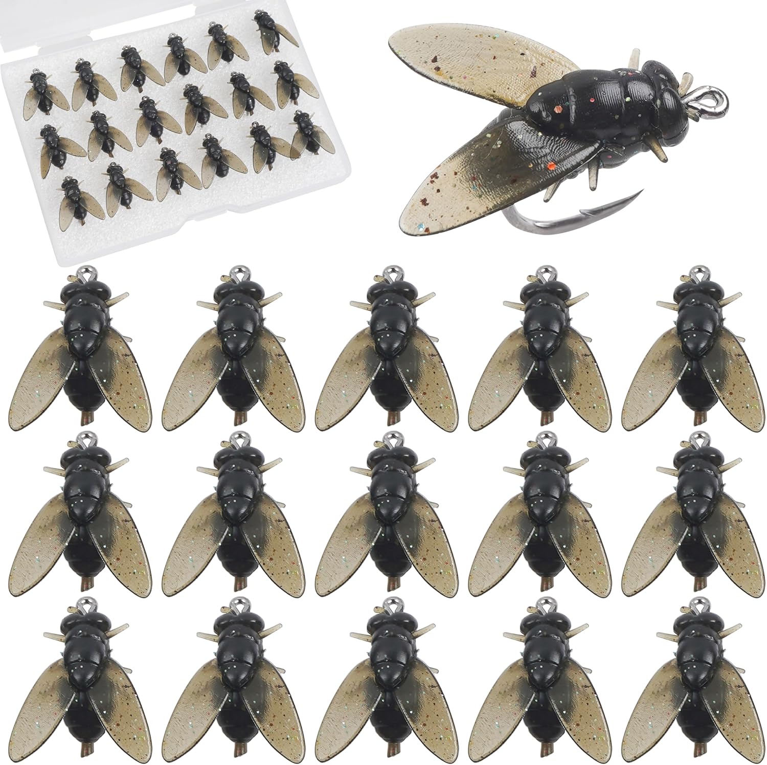 JSHANMEI Bionic Fly Fishing Lures - Ultimate Fish Attractant