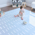 Baby Play Mats for Floor - Shoreline 6x6ft Premium Foam Play Mat