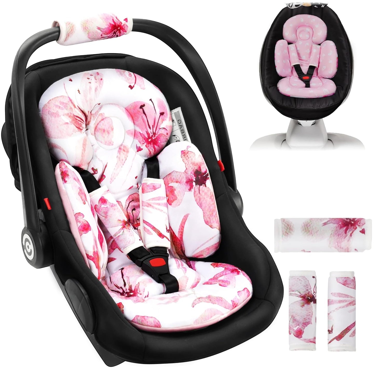 TinlyFinly Baby Car Seat Insert - Ultimate Comfort