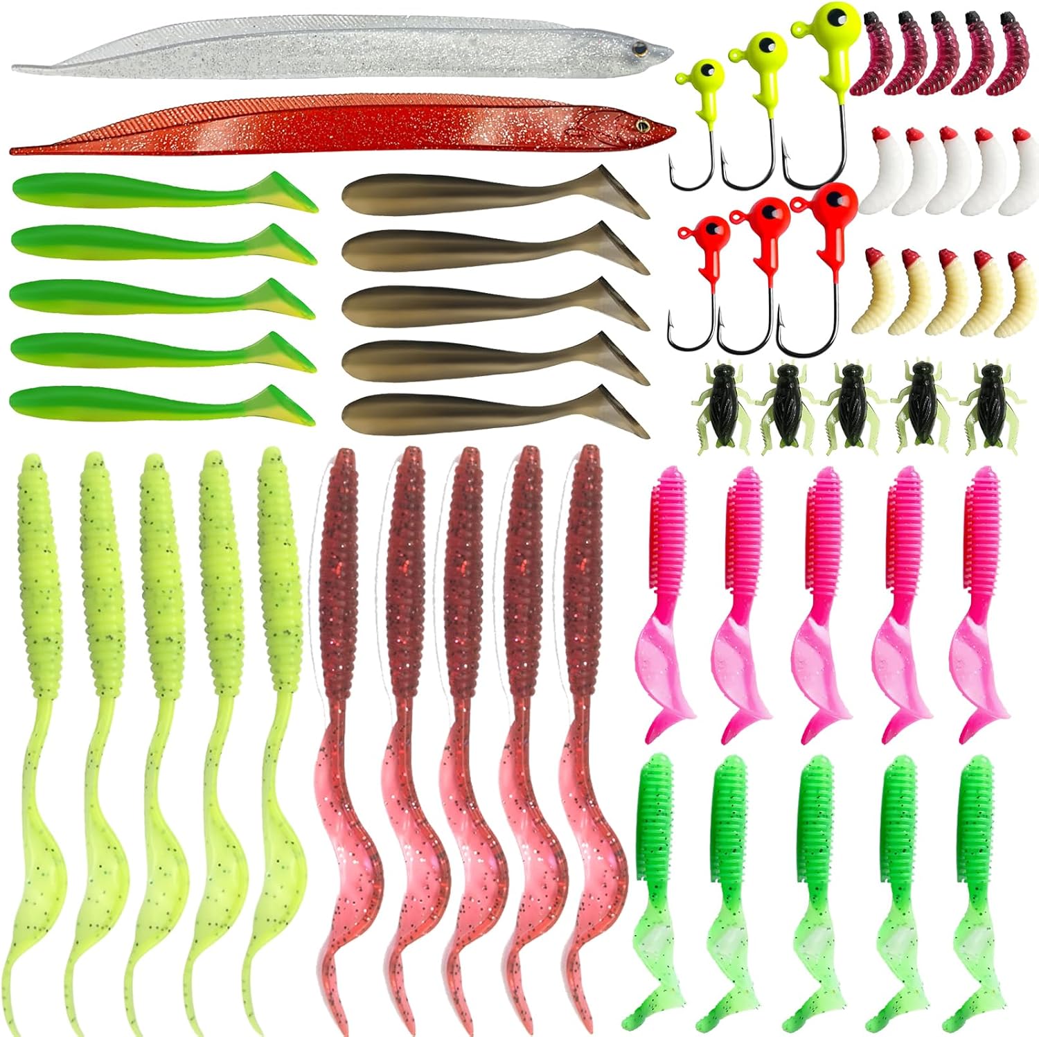 Ultimate Bass Fishing Lures Kit by Tsondeku