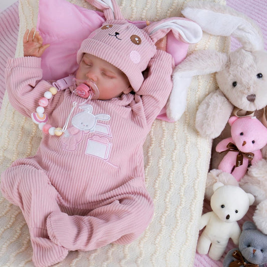 Aori Reborn Baby Dolls Girl - 18in Realistic Sleeping Newborn