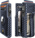 Men's Airtag Wallet with RFID Blocking and Convenient Money Clip