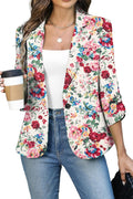 Stylish Women's Ruched Blazer by ELLEVEN for Business Casual Looks