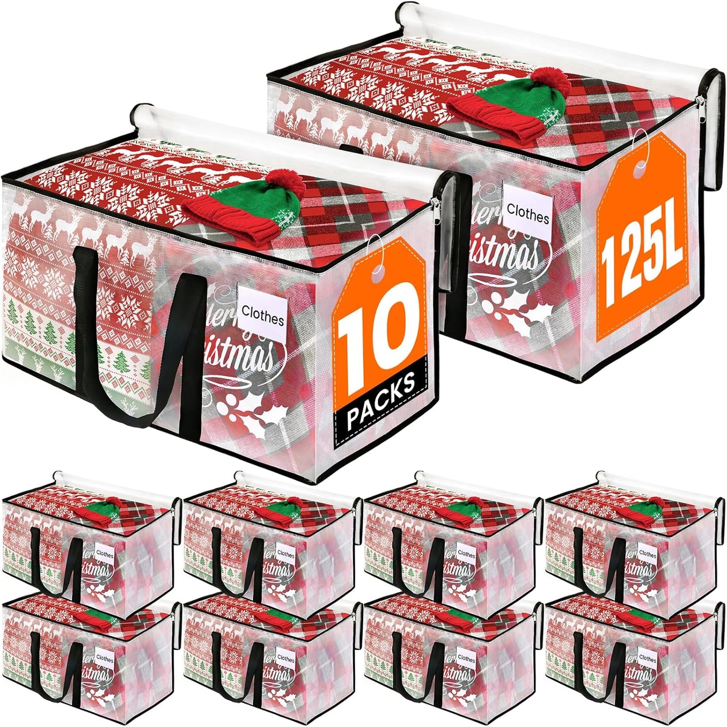 Clear Moving Bags Heavy Duty Extra Large for Easy Packing