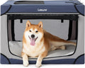 Lesure Soft Collapsible Dog Crate - 30 in Portable Travel Crate