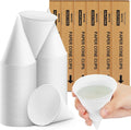 Paper Cone Cups 1200 Pcs 4 oz Disposable Cone Cups - Thick, Leakproof
