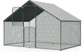 Large Chicken Coop Walk in Run House - Secure Outdoor Enclosure