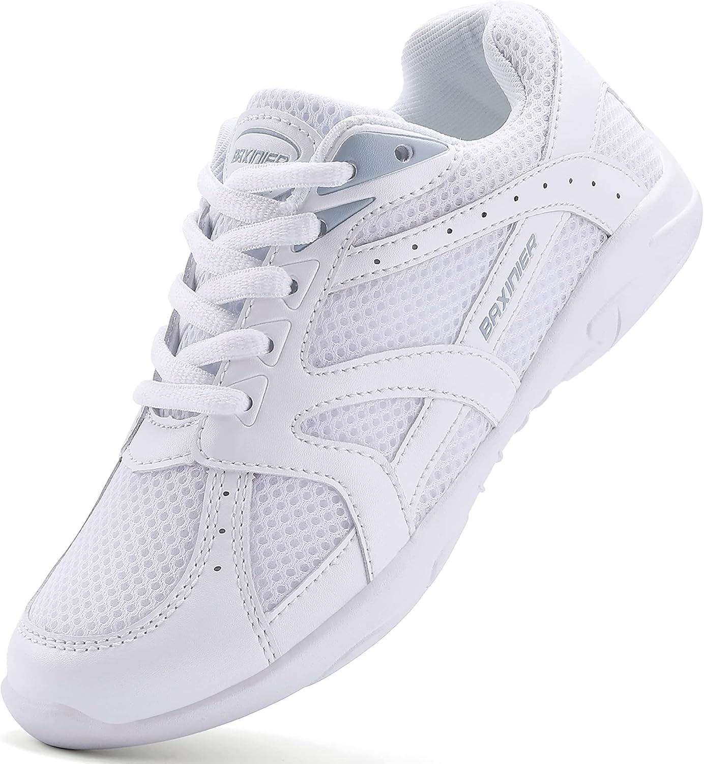 BAXINIER Youth Girls Cheerleading Shoes for Dance and Training