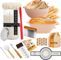 Sourdough Starter Kit 24PCS Bread Baking Supplies - All-in-One Kit