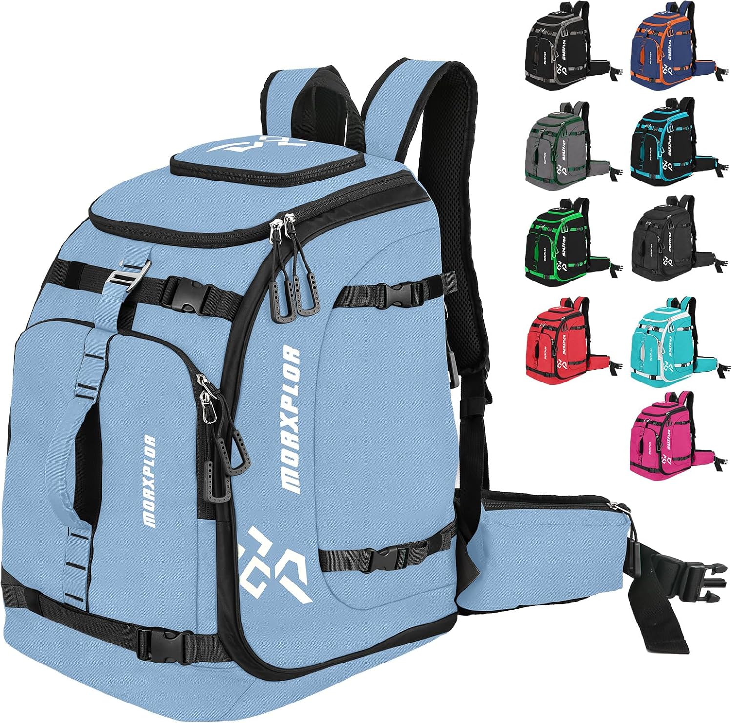 65L Waterproof Ski Boot Bag by MORXPLOR