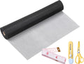 Window Screen Replacement Kit 48 in x 66 ft - Durable Nanofiber Mesh