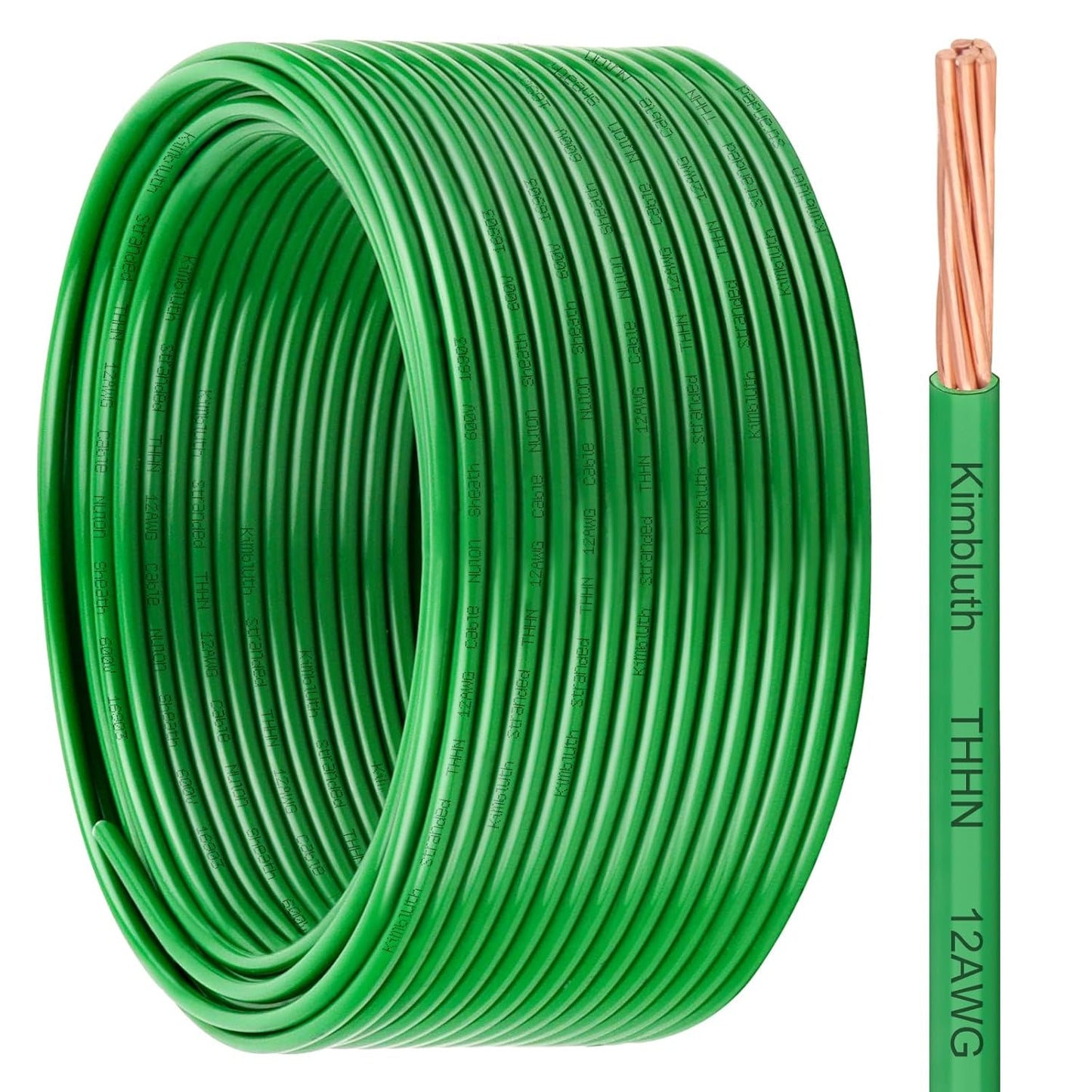THHN Wire 12 Gauge 100 FT Stranded Copper Wire for Various Uses