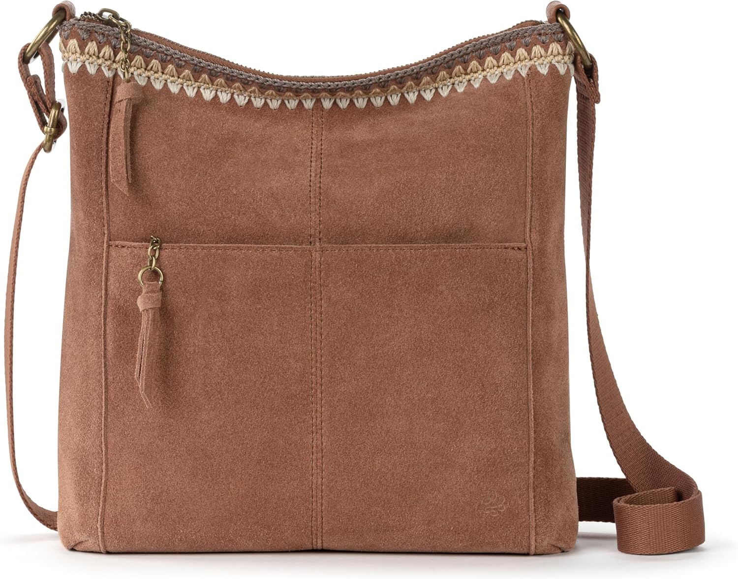 Stylish Leather Crossbody Bag with Adjustable Strap for Travel