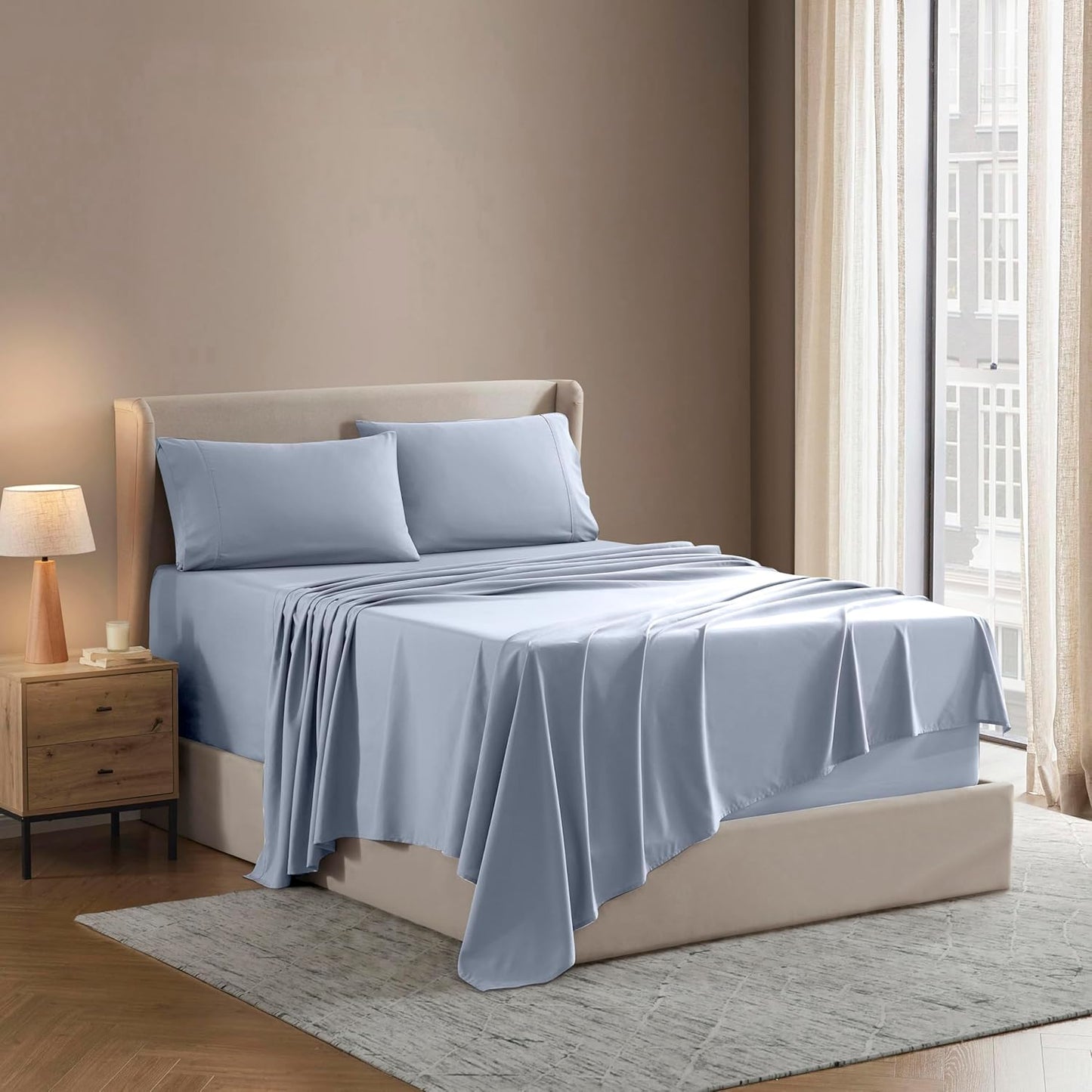 Nestl Queen Sheet Set - Luxury 1800 Ultra-Soft Microfiber