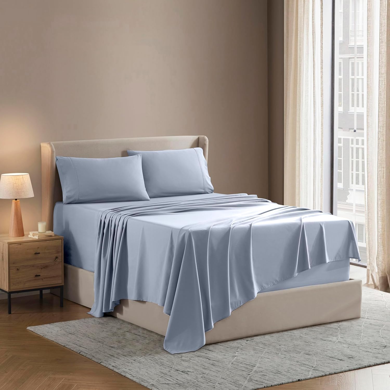 Nestl Queen Sheet Set - Luxury 1800 Ultra-Soft Microfiber