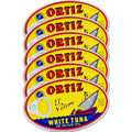 Ortiz White Tuna in Olive Oil - Fresh Tender Slices, Pack of 6