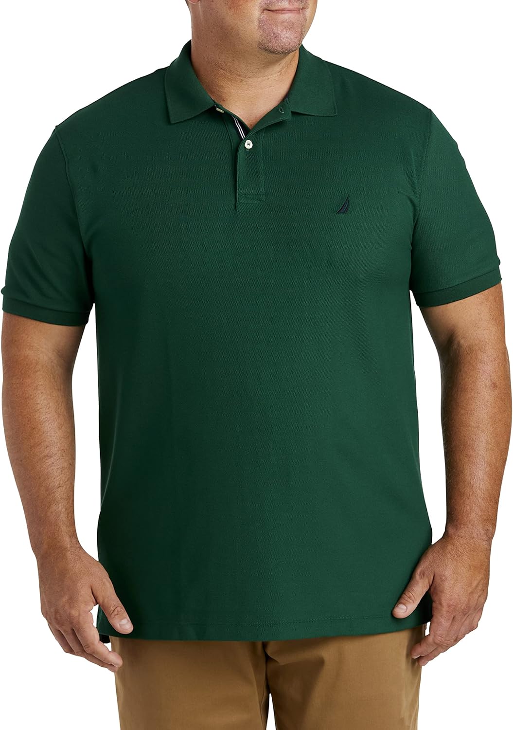Nautica Men's Big and Tall Classic Fit Short Sleeve Polo Shirt