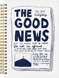 Christian Notebook Journal for Women - Compact Faith Spiral Notebook