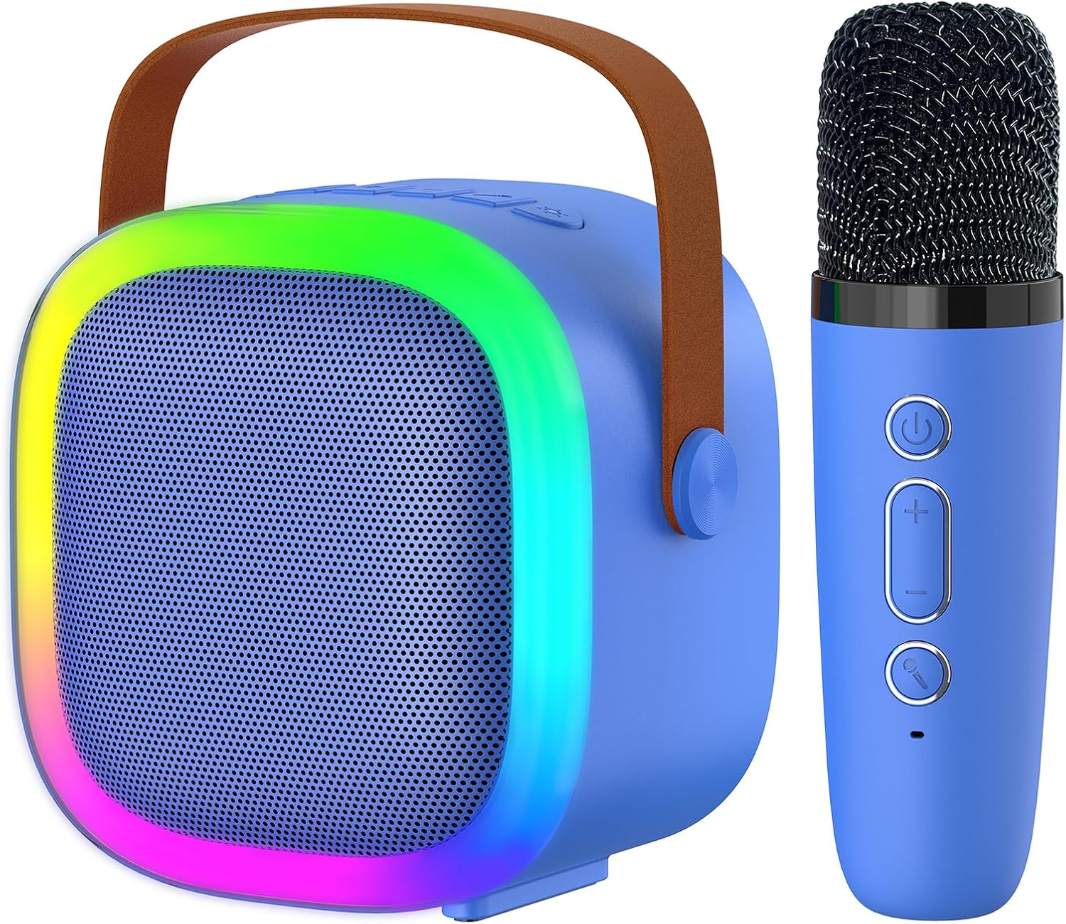 Portable Karaoke Speaker with Wireless Mics - Fun for All Ages!