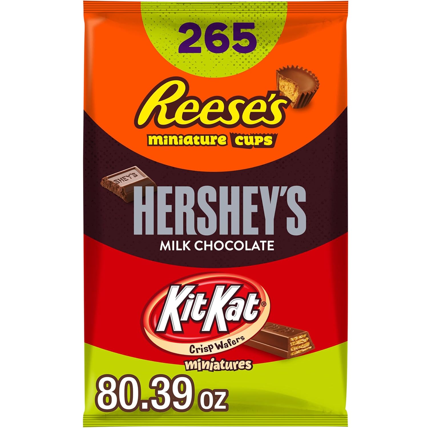 HERSHEY'S Assorted Milk Chocolate Candy Variety Bag for All Occasions