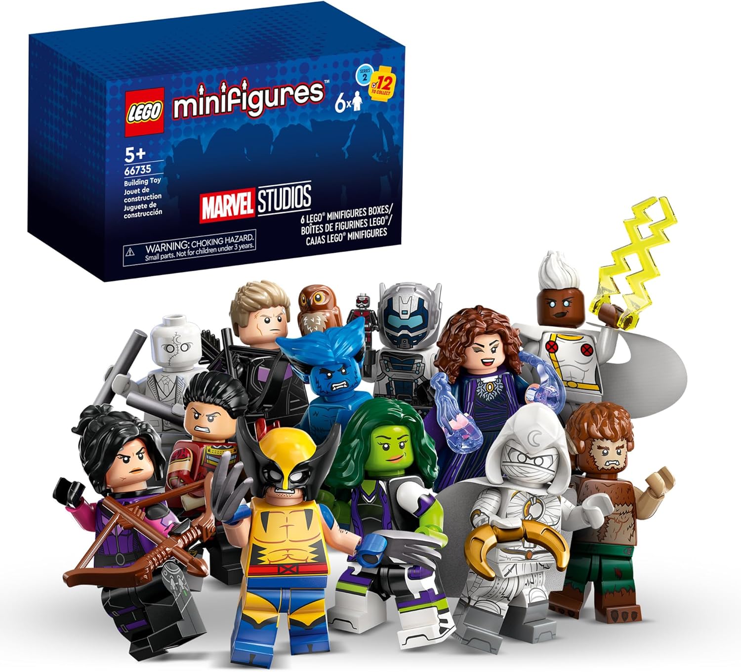 LEGO Marvel Minifigures Series 2 6 Pack Mystery Blind Box