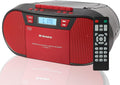 Boombox CD Player Portable - Retro Combo with Bluetooth and Cassette