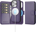 Magnetic 2 in 1 Detachable Magsafe Compatible Wallet Case - Secure