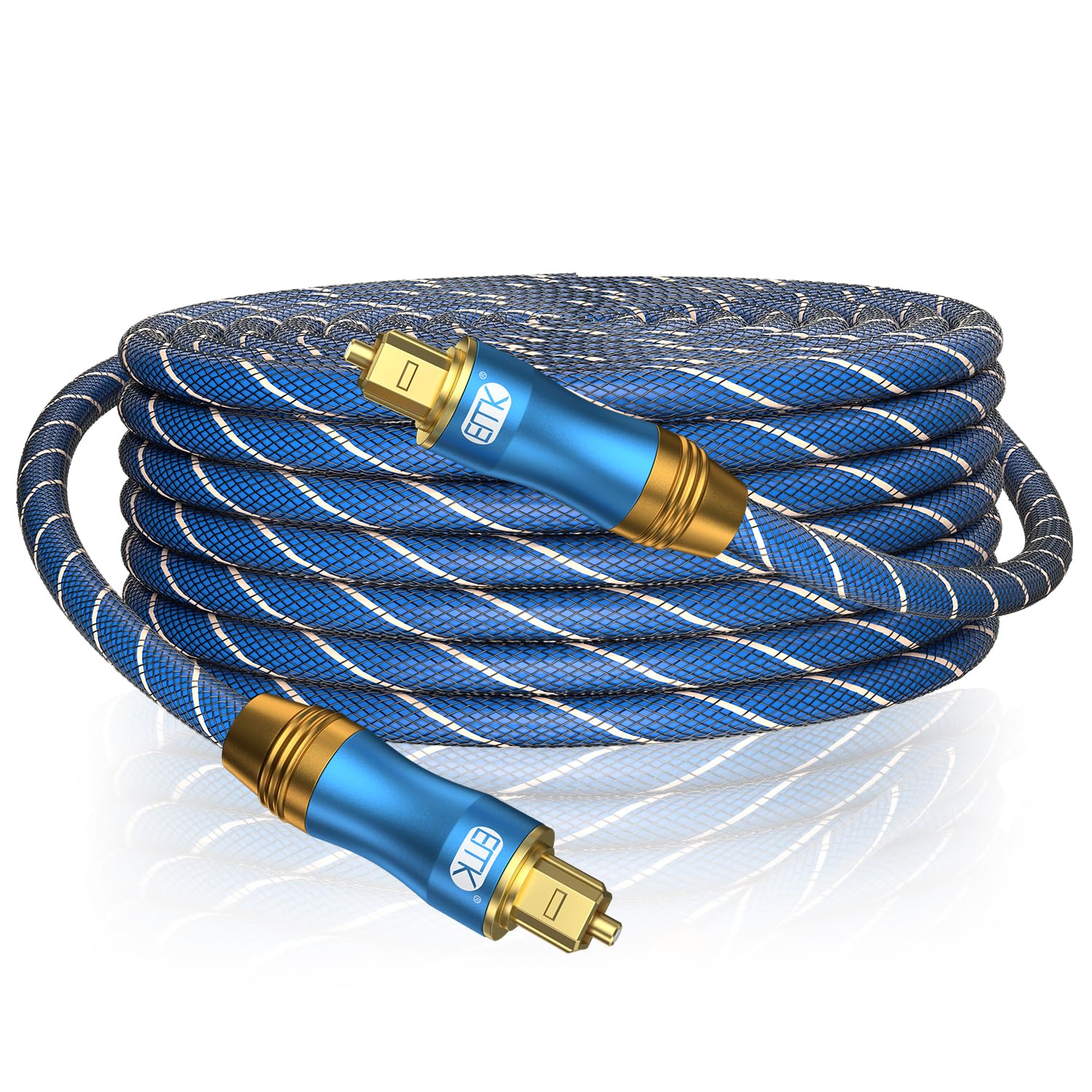 EMK Digital Optical Audio Cable for Home Theater & Sound Bar