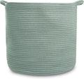 Natemia Large Woven Storage Basket 15in x 15in x 14in - Roomy Nursery