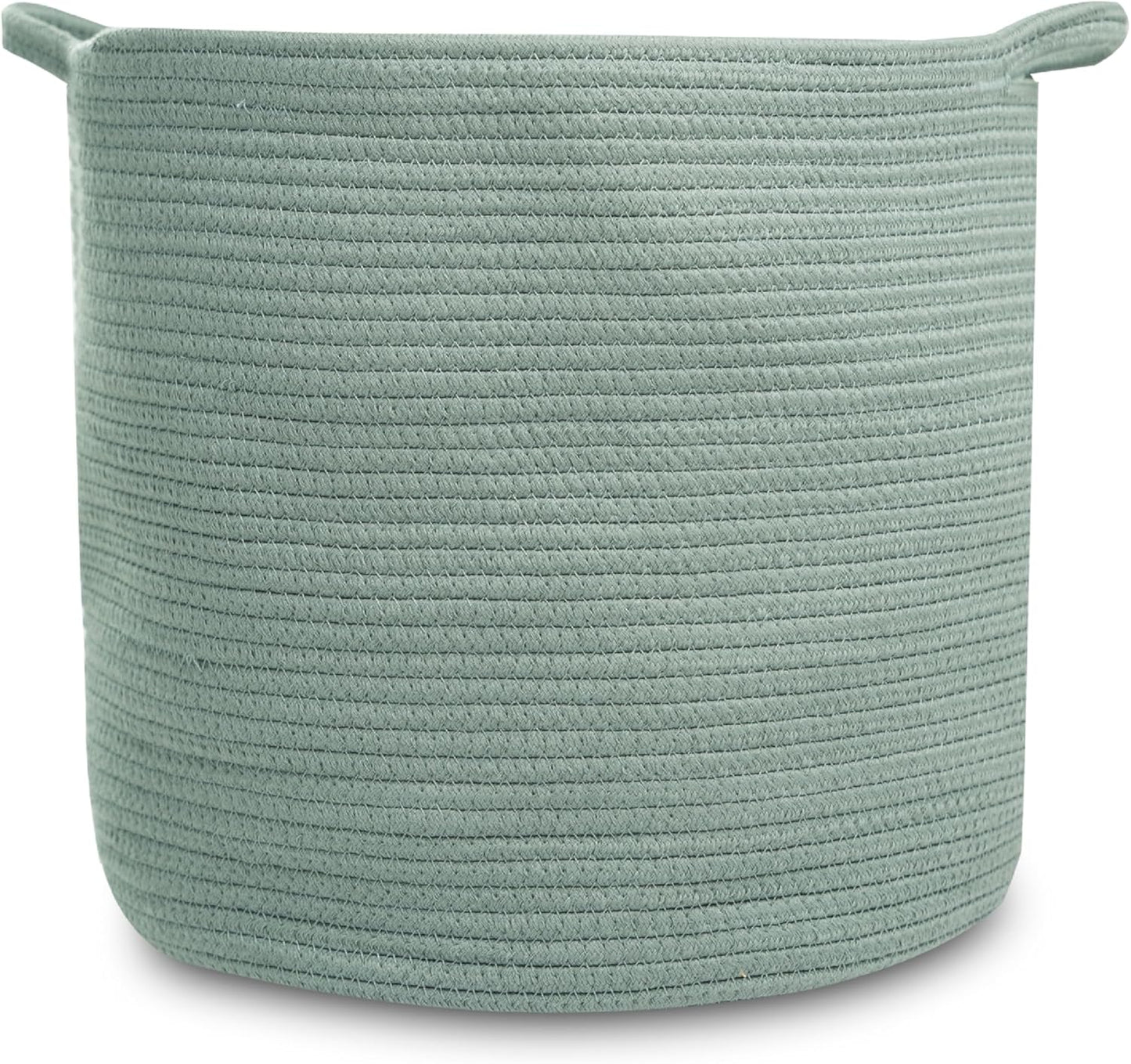 Natemia Large Woven Storage Basket for Baby & Toy Organization