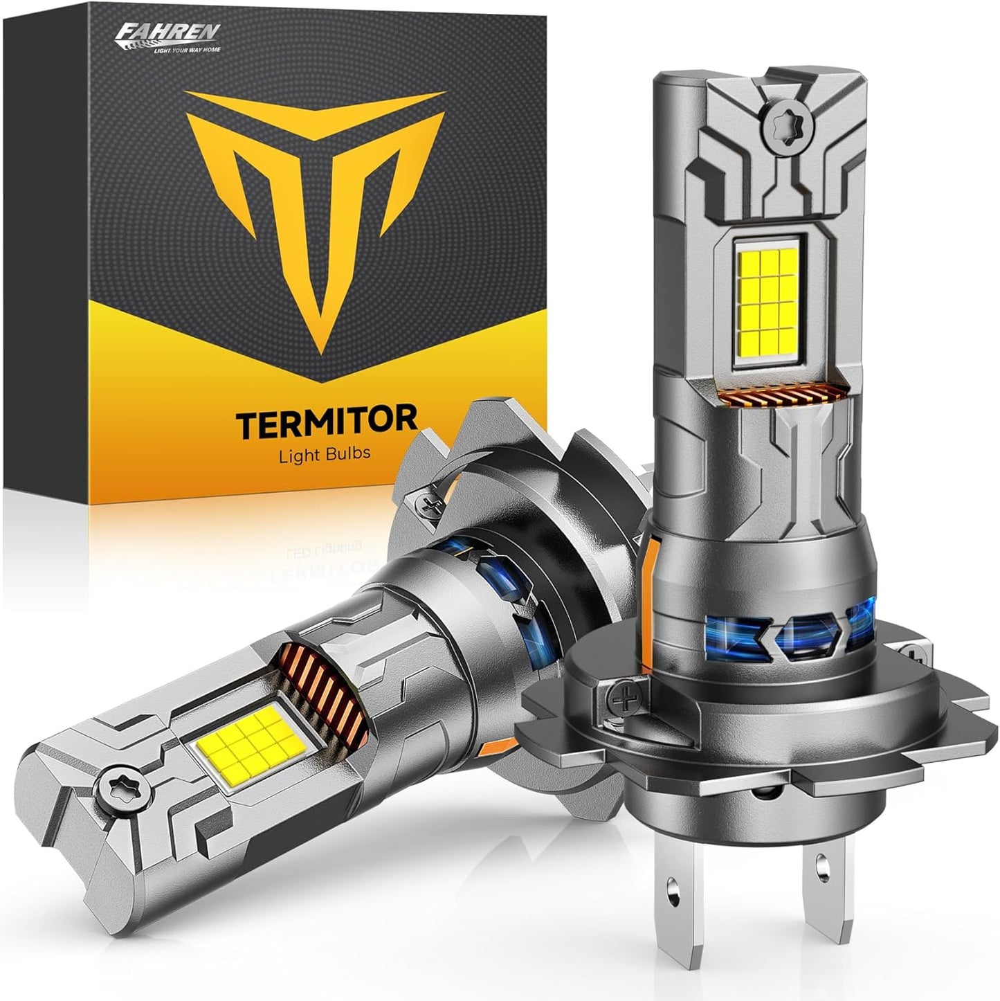 FAHREN H7 LED Bulbs: 70,000LM Ultra Bright Fog Light Upgrade