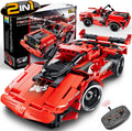 2-in-1 Remote Control Racing Car Building Blocks - STEM