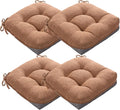 MAGIC ELEPHANT Chair Cushions for Dining Chair - Thick Shredded Foam