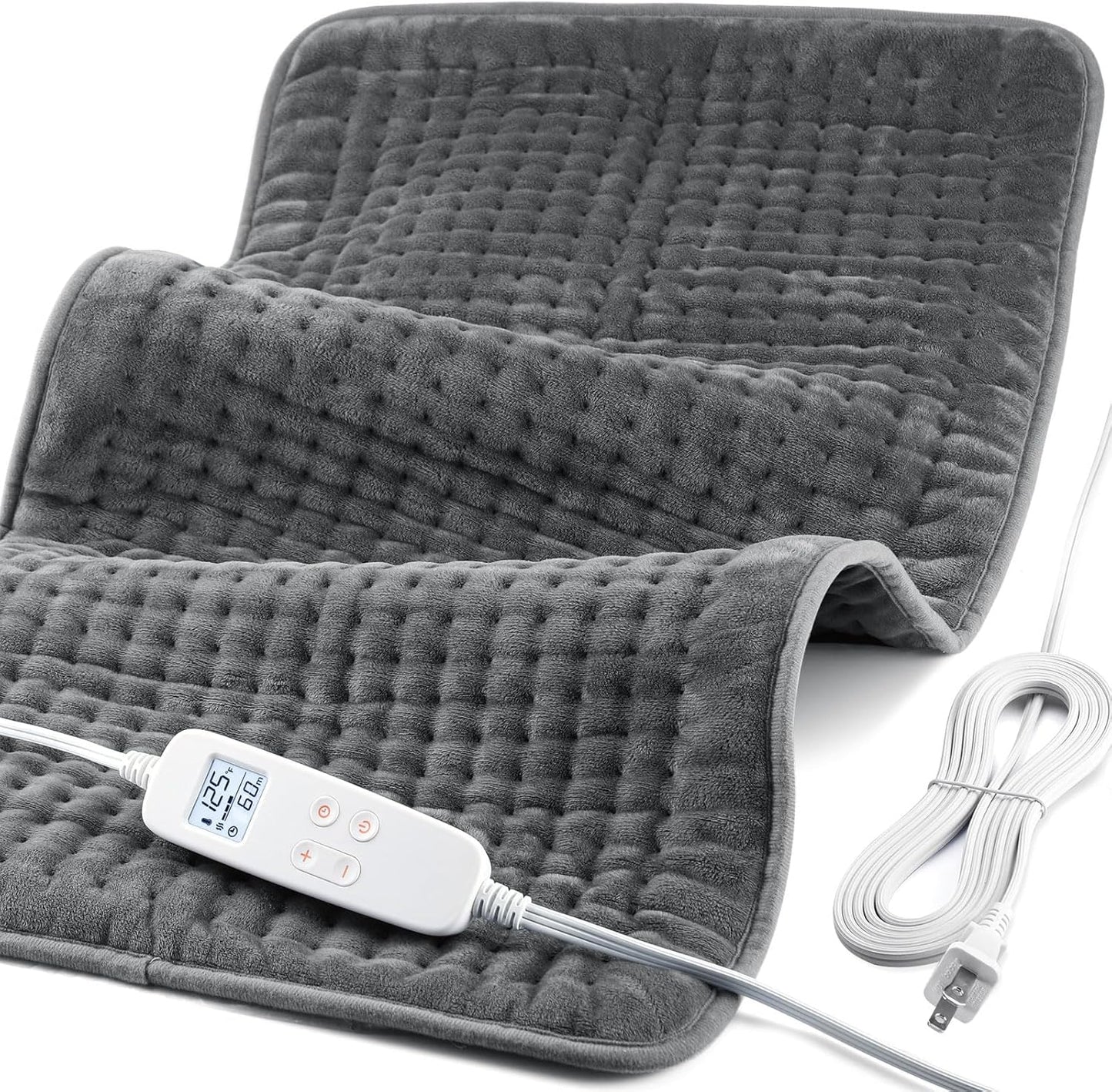 Extra Large Heating Pad for Back Pain Relief and Comfort