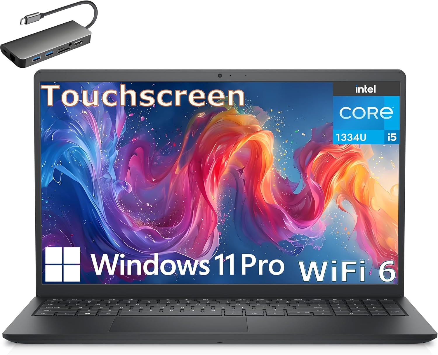 Dell Inspiron 15 Touchscreen Laptop for Business and Students