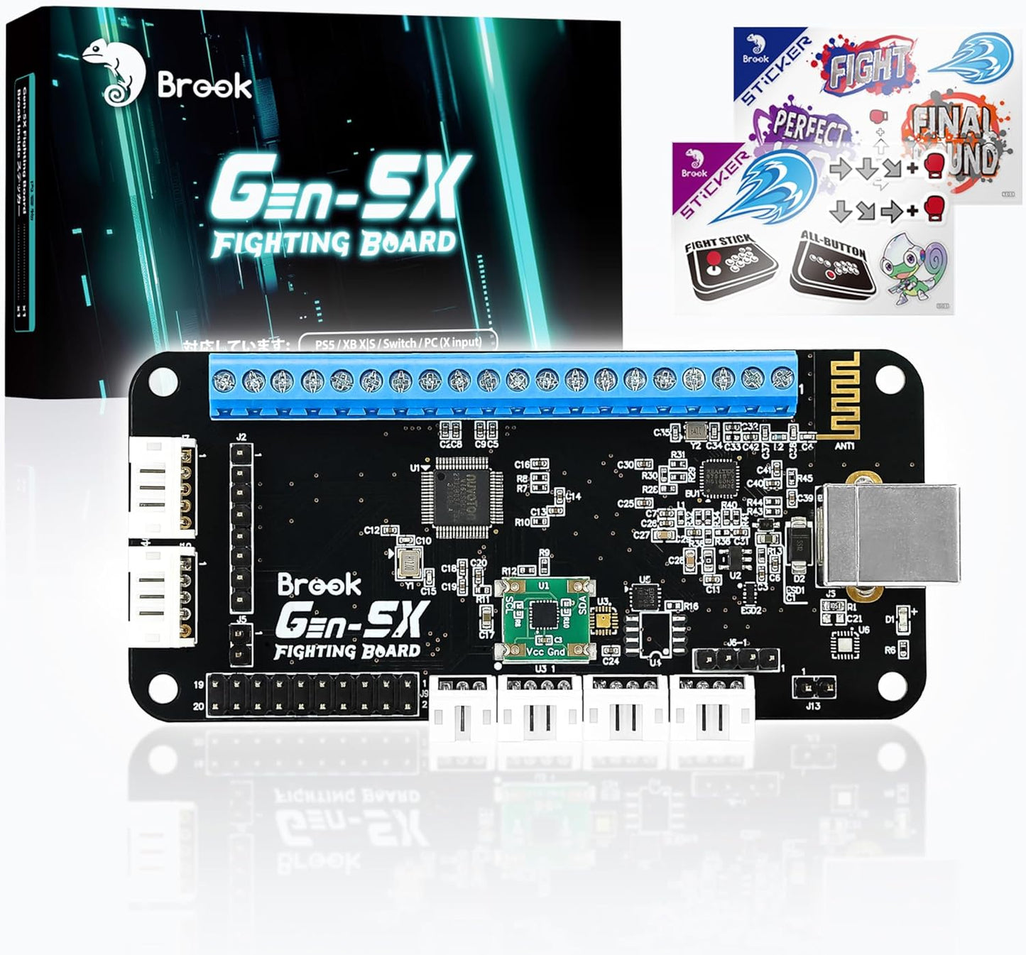 Brook Gaming Gen5X Fighting Board - Ultimate Multi-Platform Support