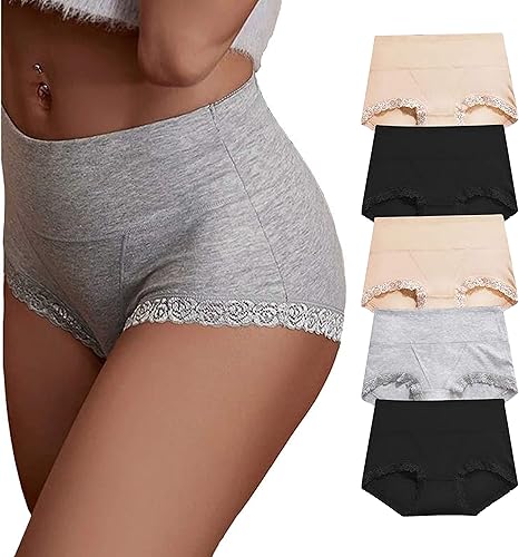 OPIBOO Women's Cotton Underwear for Comfort and Tummy Control