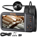 Borescope Triple Lens Endoscope Camera with Light - 4.5in 1080P