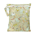 Bumkins Waterproof Wet Bag for Baby and Travel - Reusable Packing