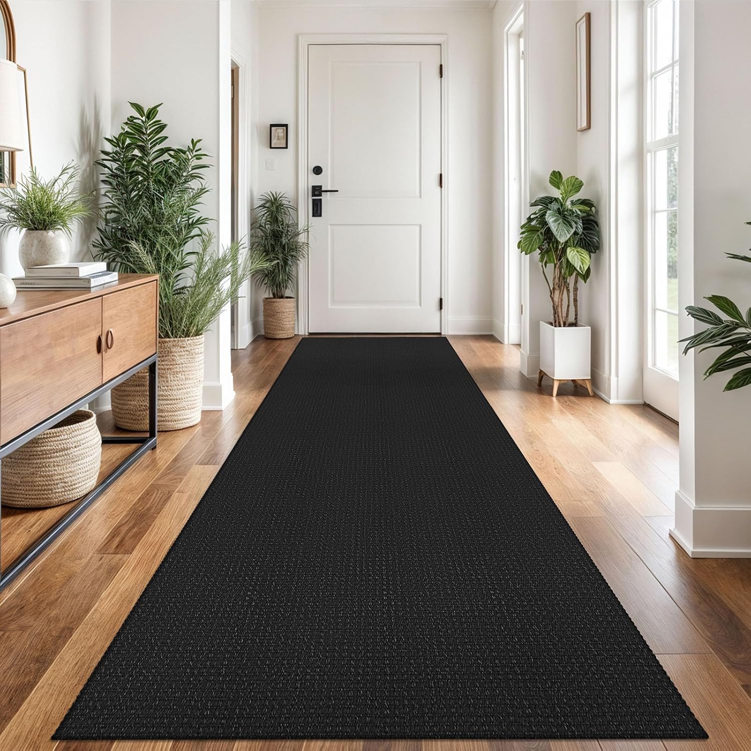 Braided Runner Rug 3x12 Ft Washable Non Slip for Hallways