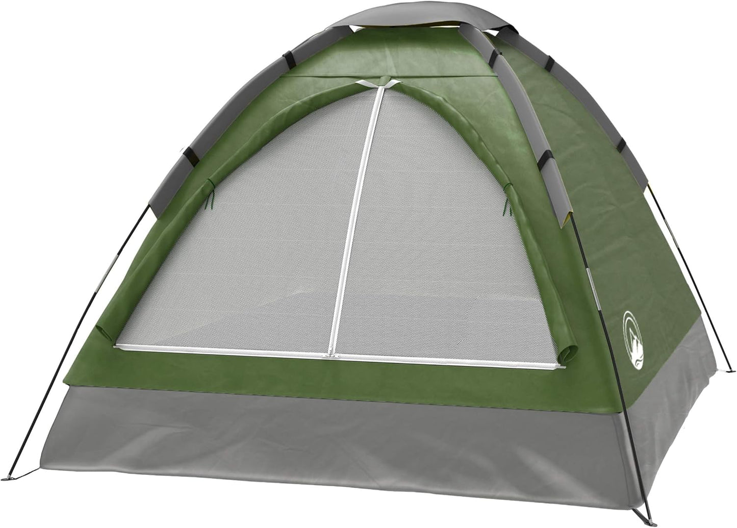 Compact 2-Person Camping Tent - Weatherproof & Portable by Wakeman