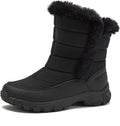 Waterproof No Tie Kids Snow Boots - Warm Insulated Winter Boots