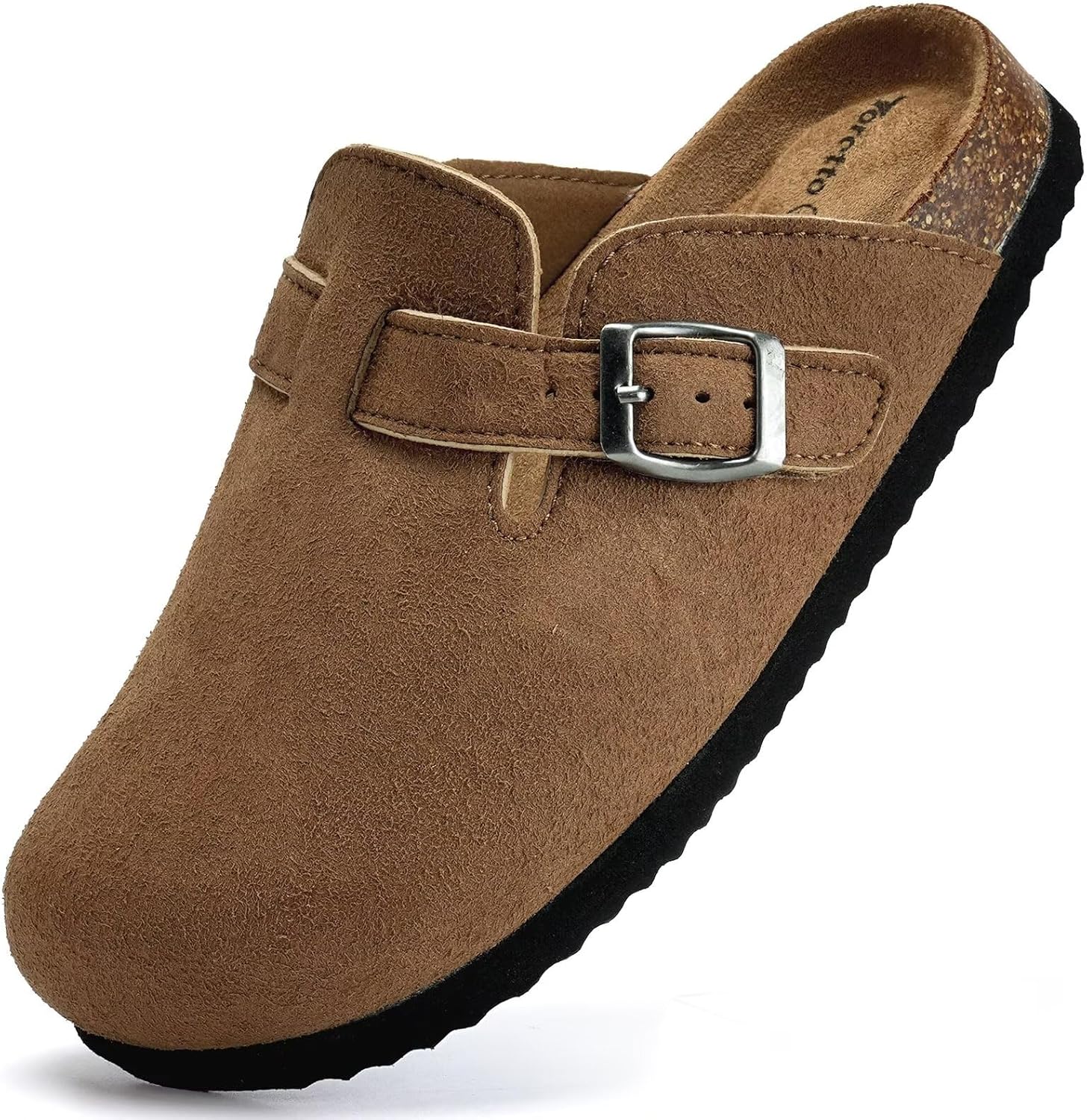 Kids Clogs with Cork Footbed and Arch Support for Comfort