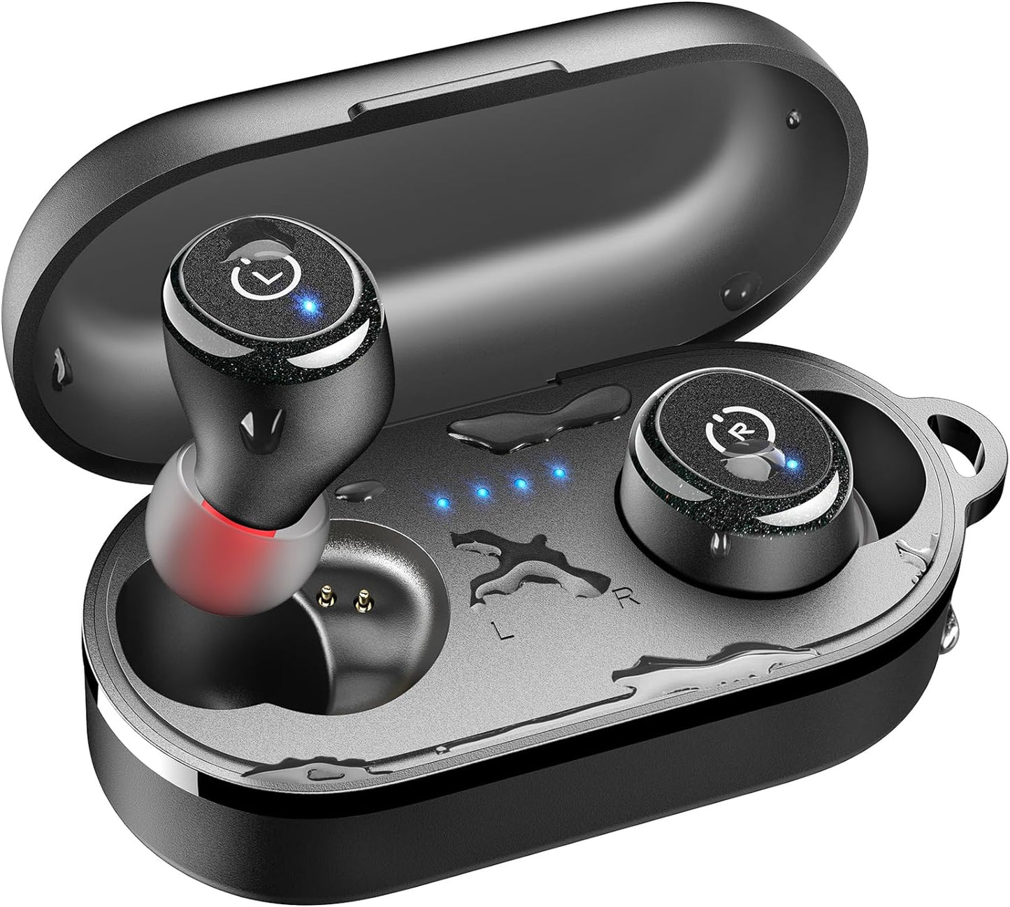 Tozo T10 Wireless Earbuds: 55H Playtime & Waterproof IPX8