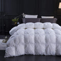 Three Geese Pinch Pleat Waterfowl Feather and Down Comforter Queen