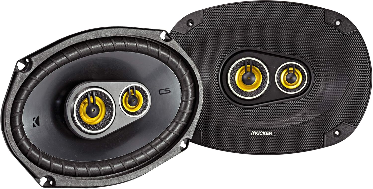 Kicker CS Series 150 Watt 6 x 9 Inch Car Audio Speakers Review